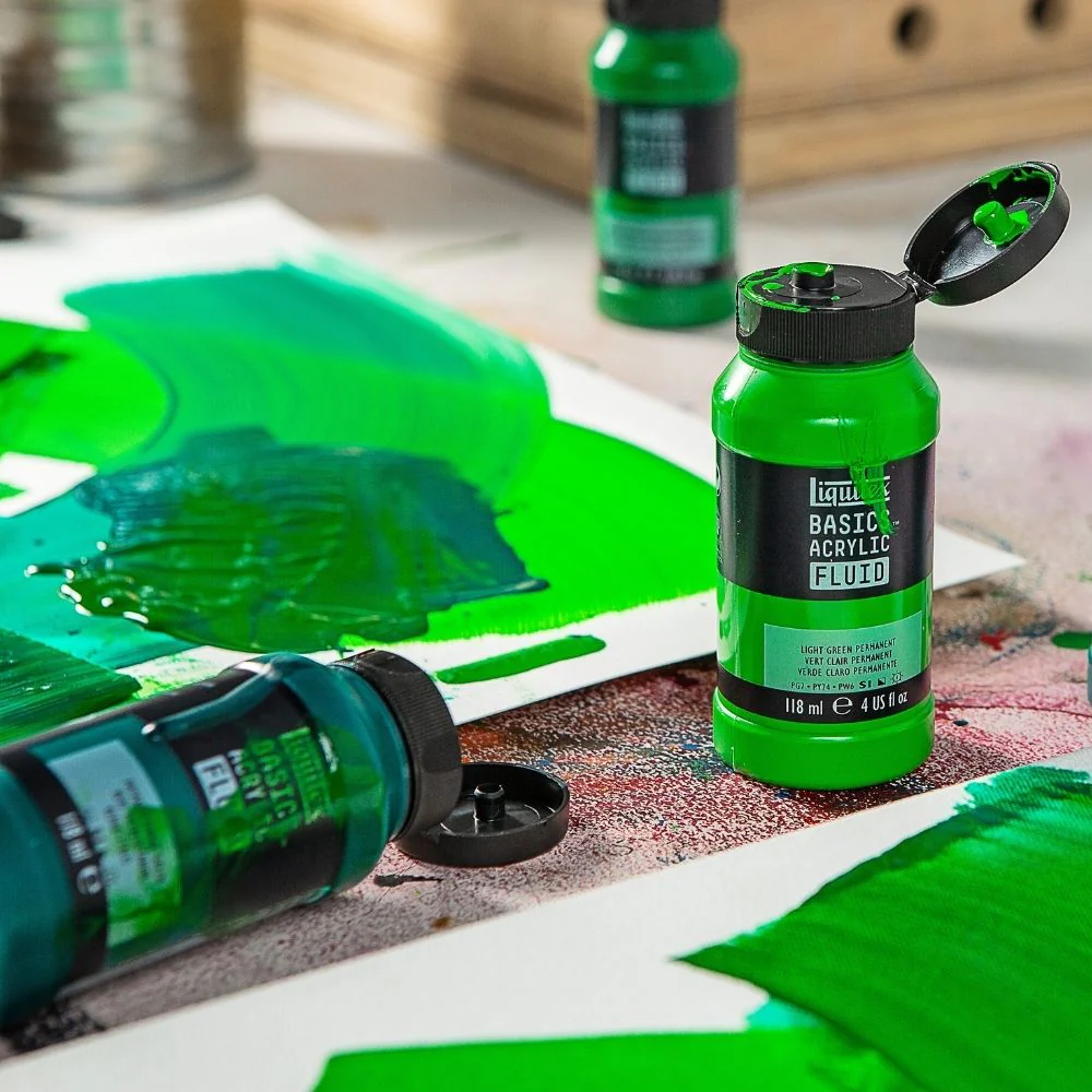 Basics Fluid Acrylic Set 12X118ml - Image 4