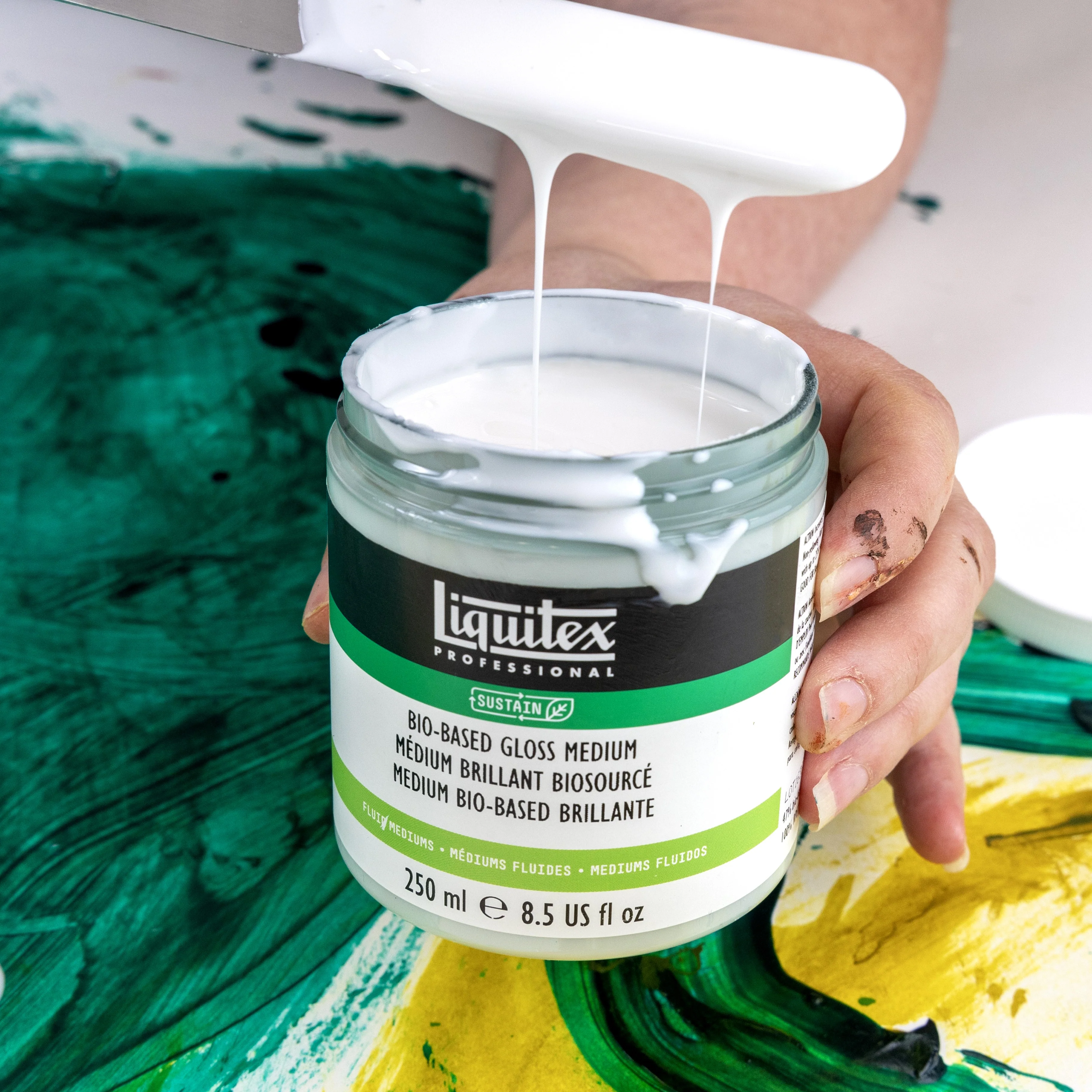 Bio-Based Acrylic Medium - Matte Medium - Image 5