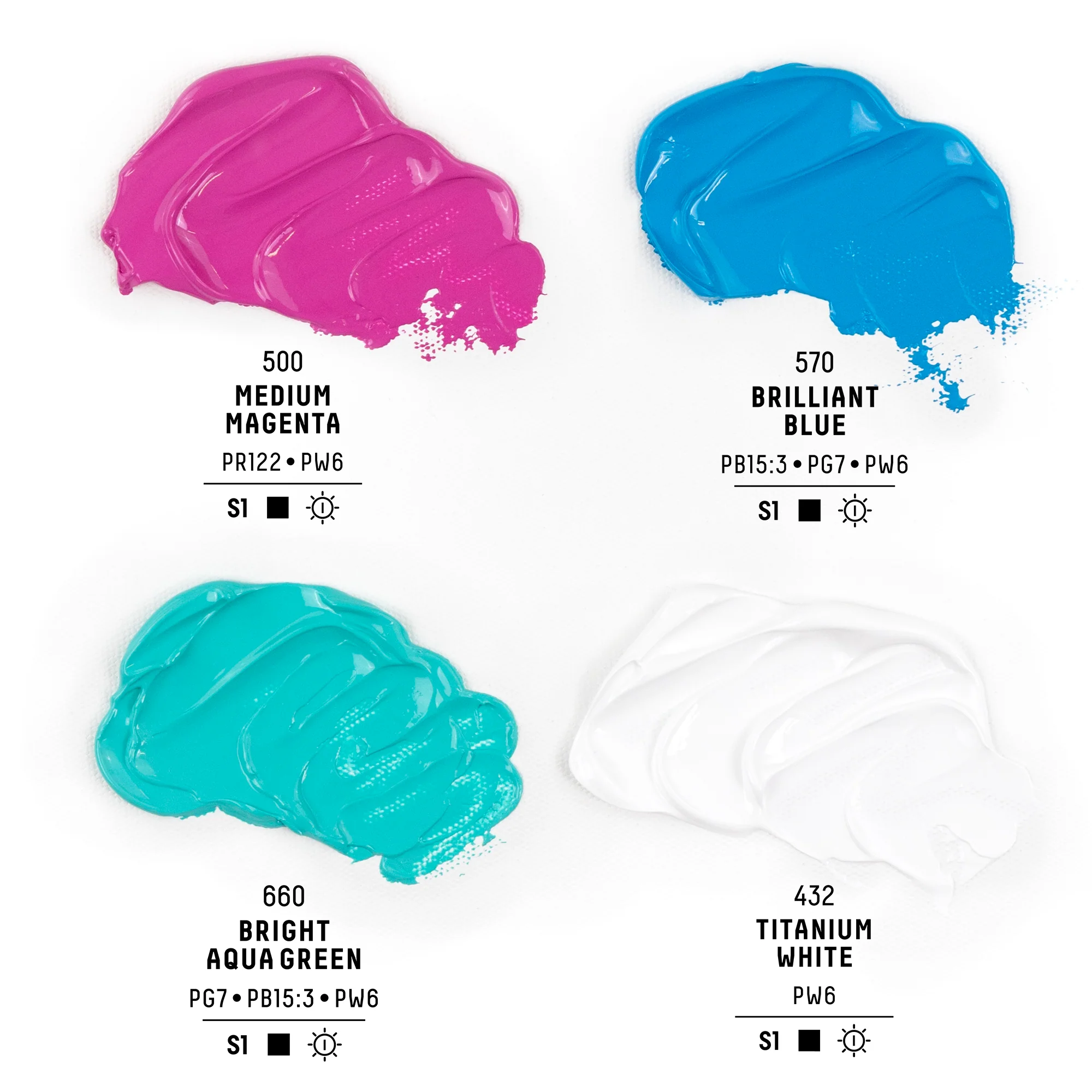 Bio-Based Heavy Acrylic 4x75ml Set - Explore - Image 6