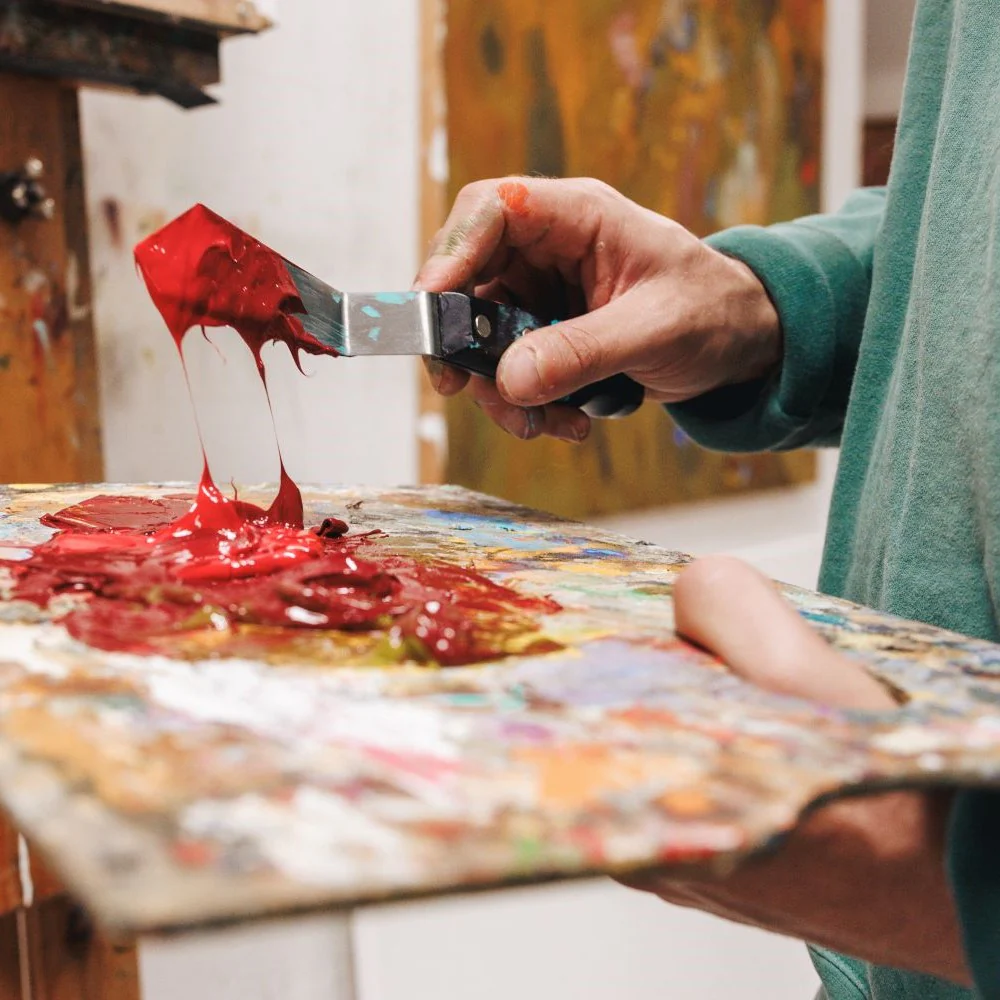 Bio-based Heavy Acrylic - Naphthol Crimson - Universal - Image 7