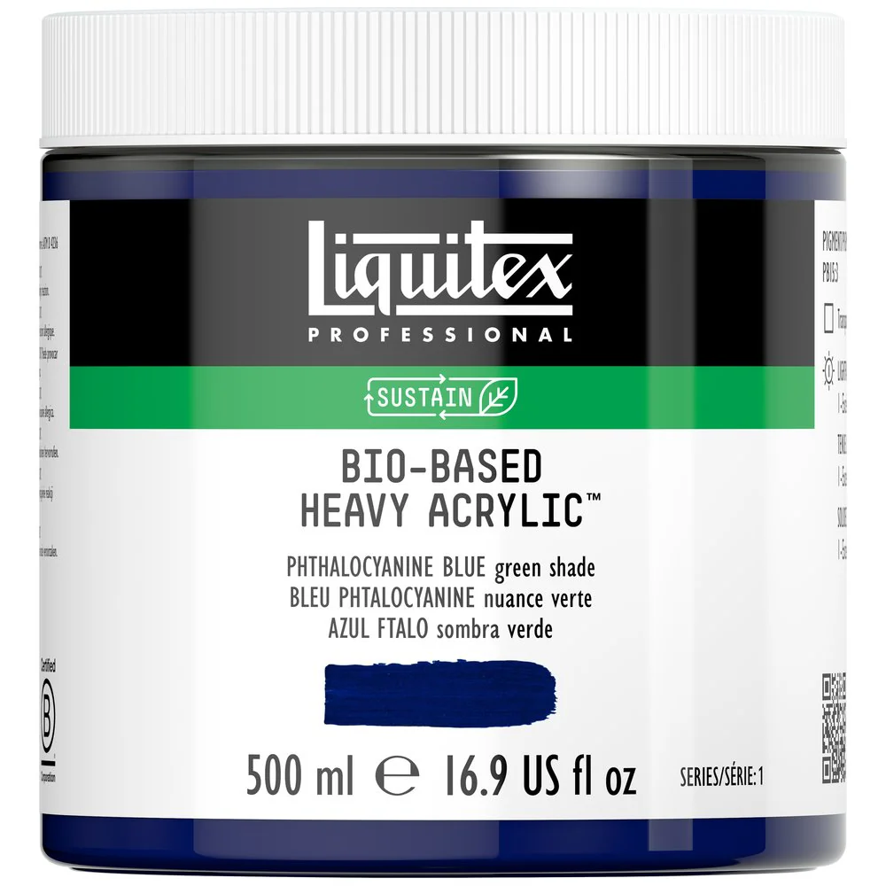 Bio-based Heavy Acrylic - Phthalocyanine Blue Green Shade - Universal - Image 3