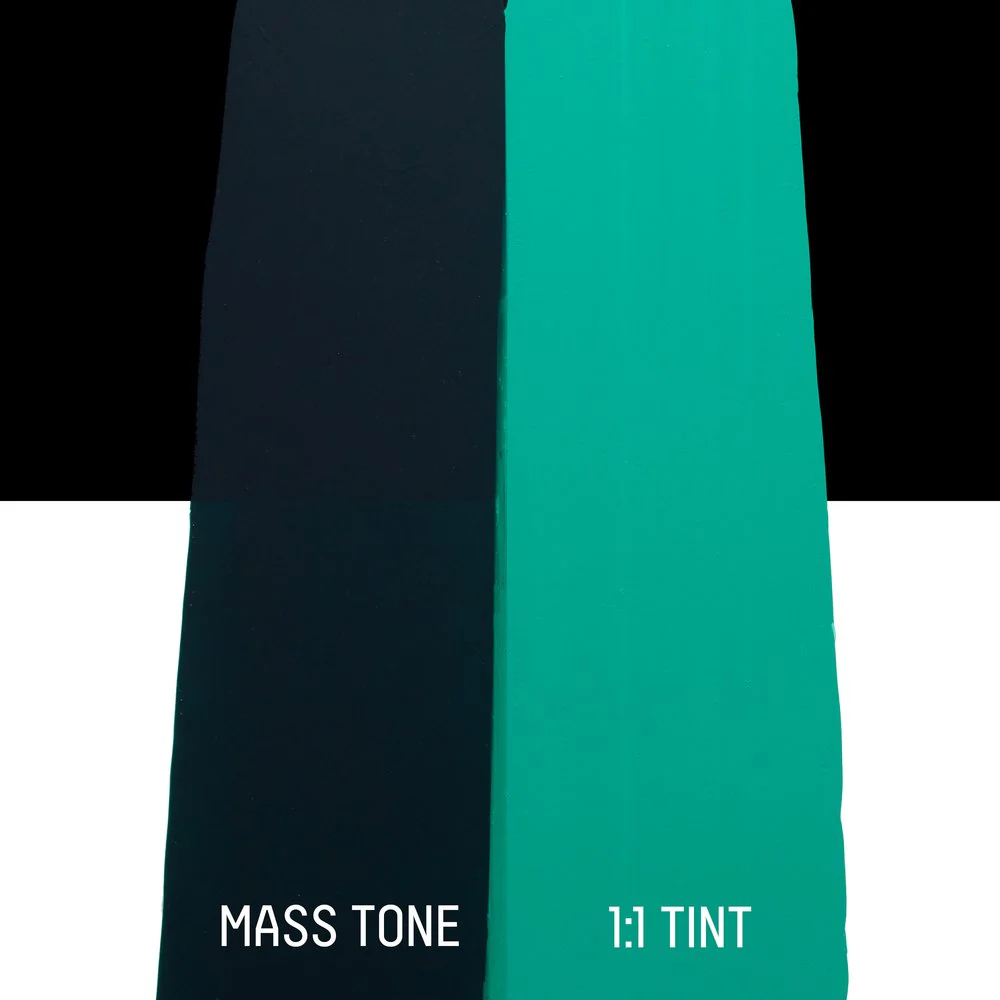 Bio-based Heavy Acrylic - Phthalocyanine Green Blue Shade - Universal - Image 4