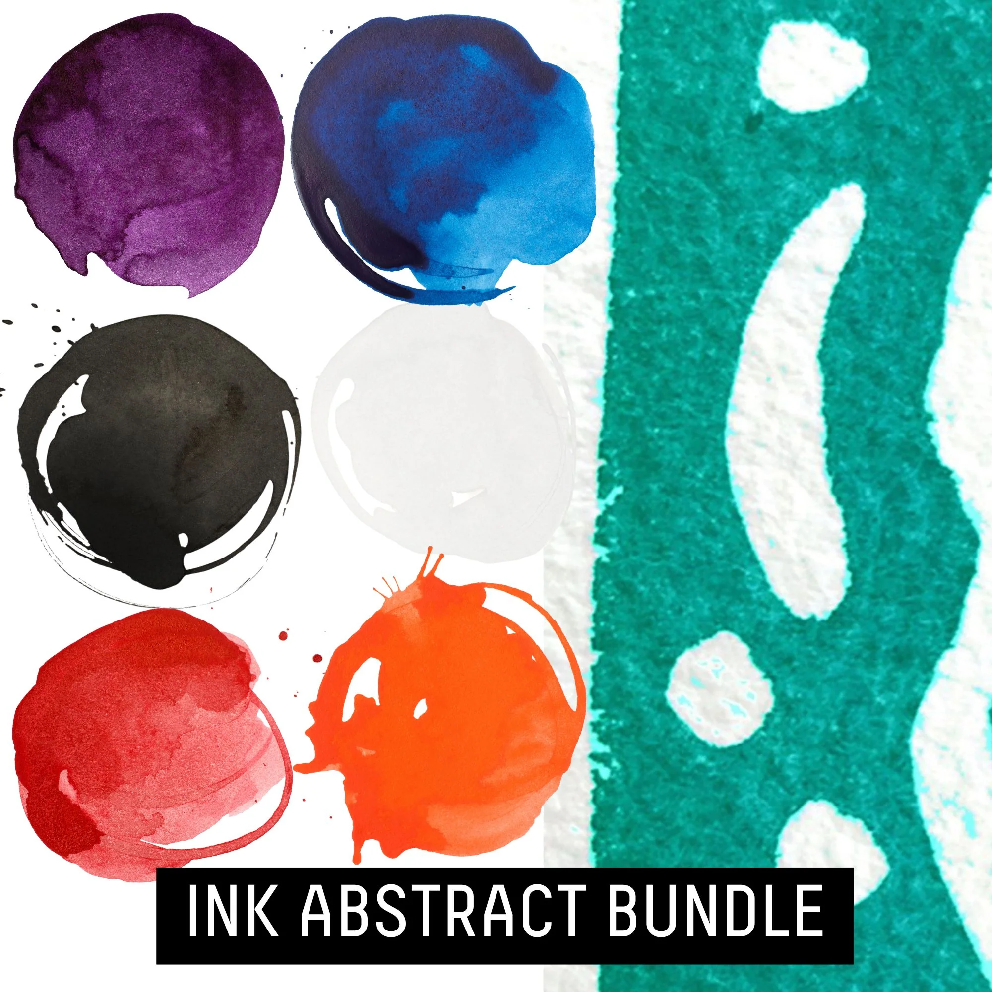 Ink Abstracts Bundle - Image 3
