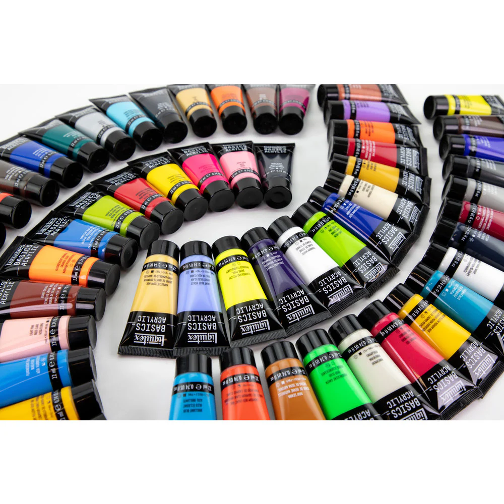 Liquitex Basics Acrylic Set 60x22ml - Image 5