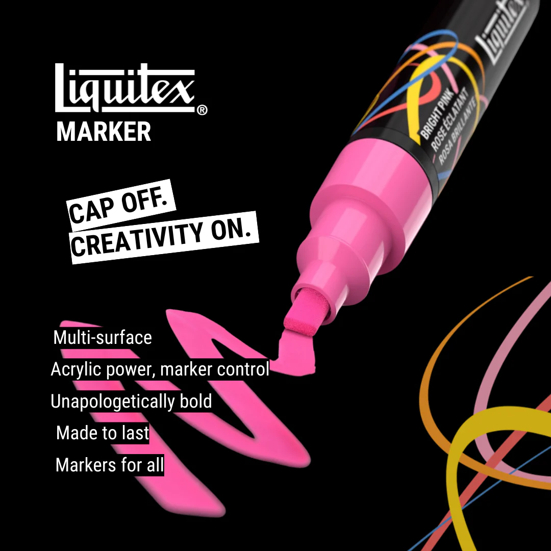 Liquitex Marker - Metallic Purple - Image 3