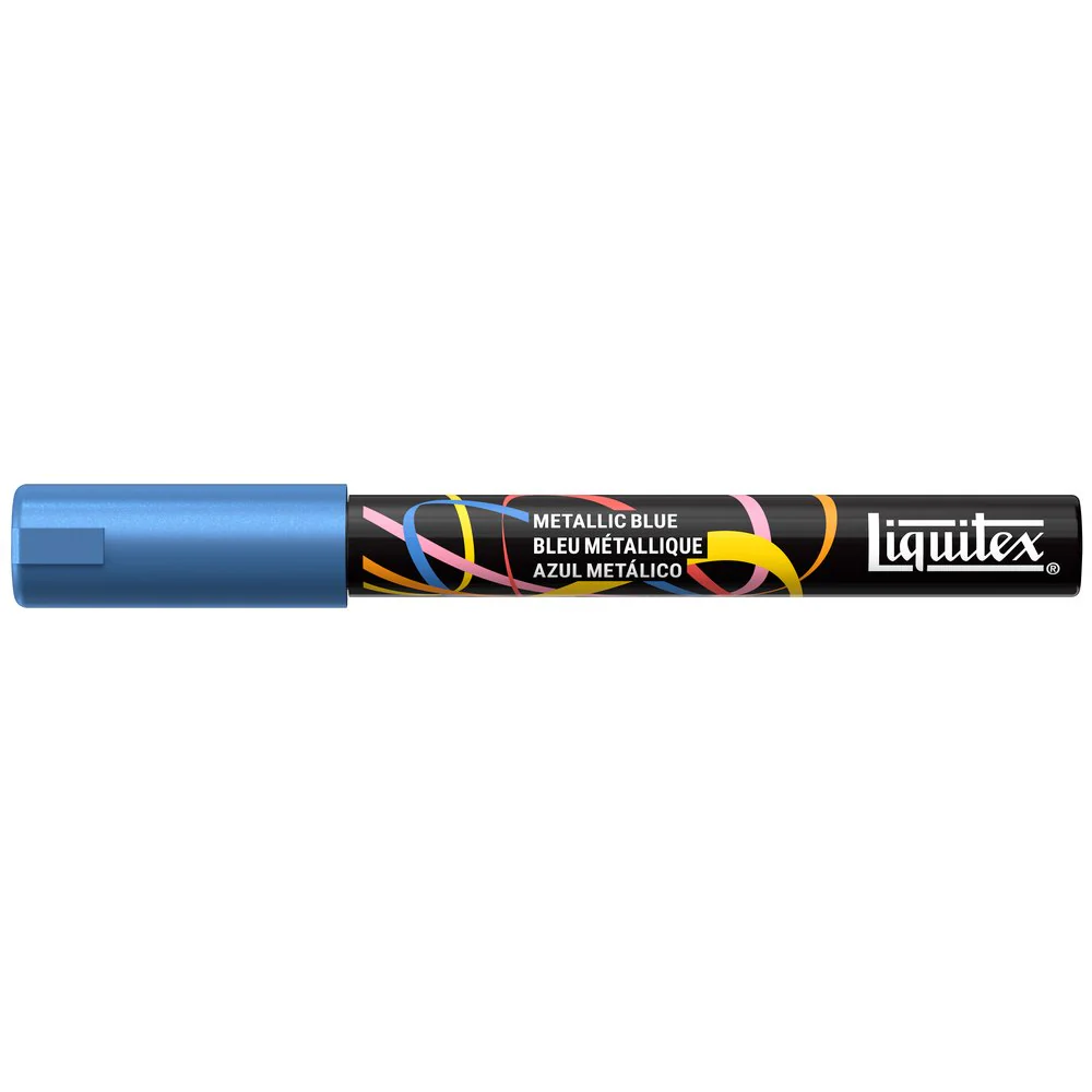 Liquitex Marker - Metallic Blue - Image 7