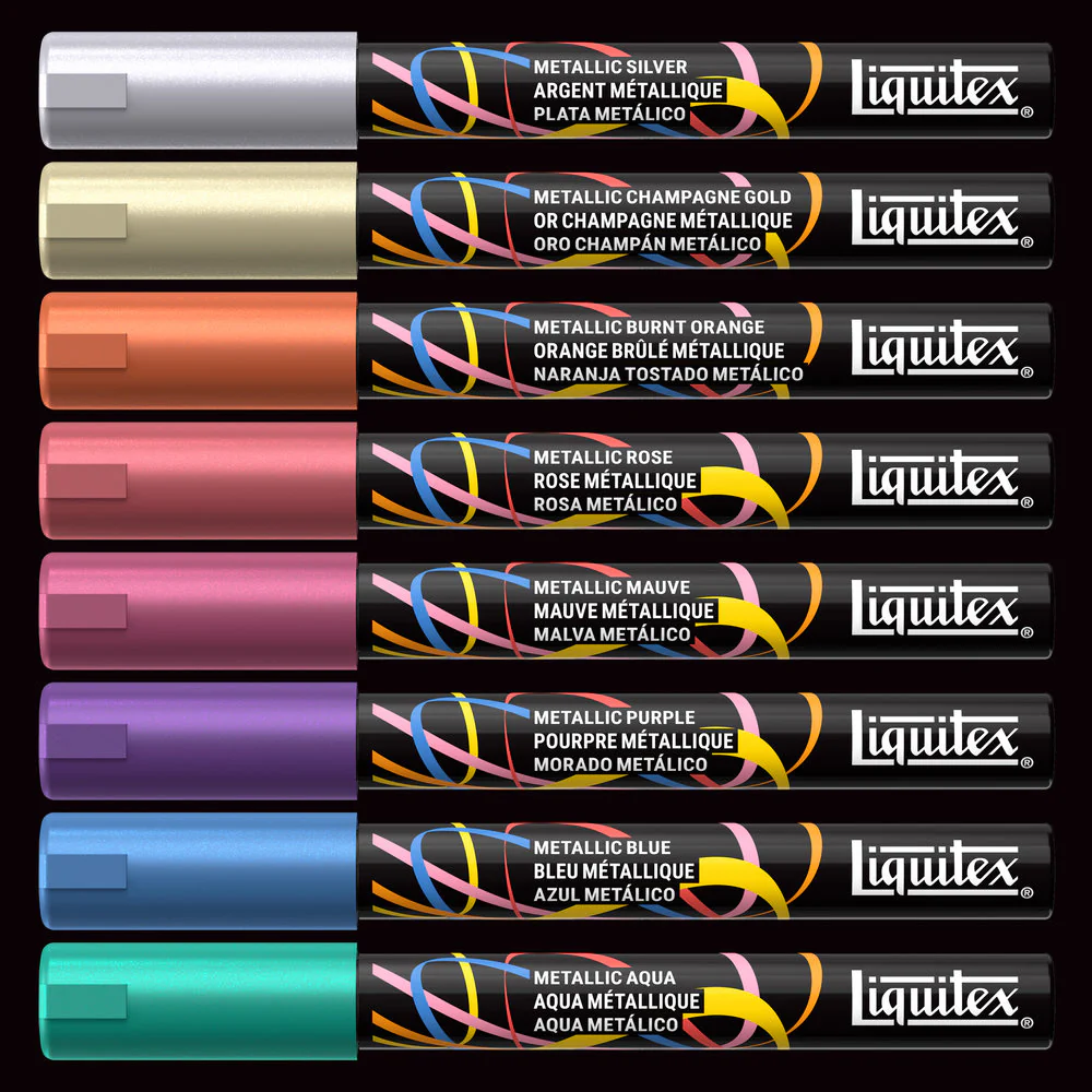 MARKER SET - 8X2MM - METALLIC - Image 4