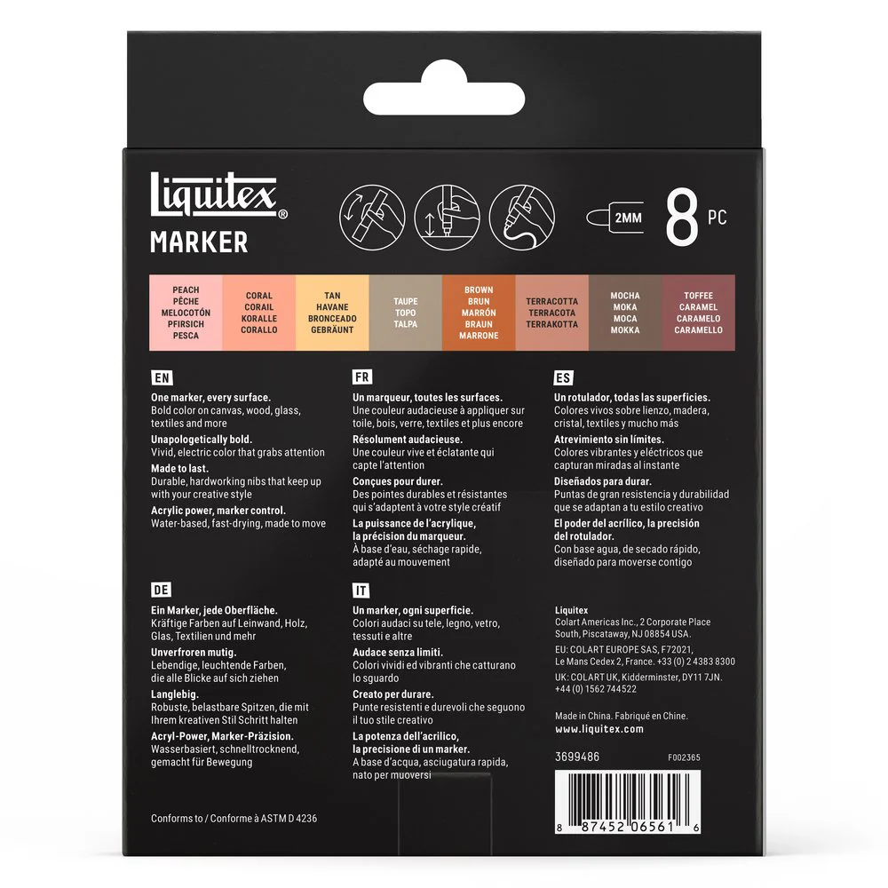 MARKER SET - 8X2MM - PORTRAIT - Image 5