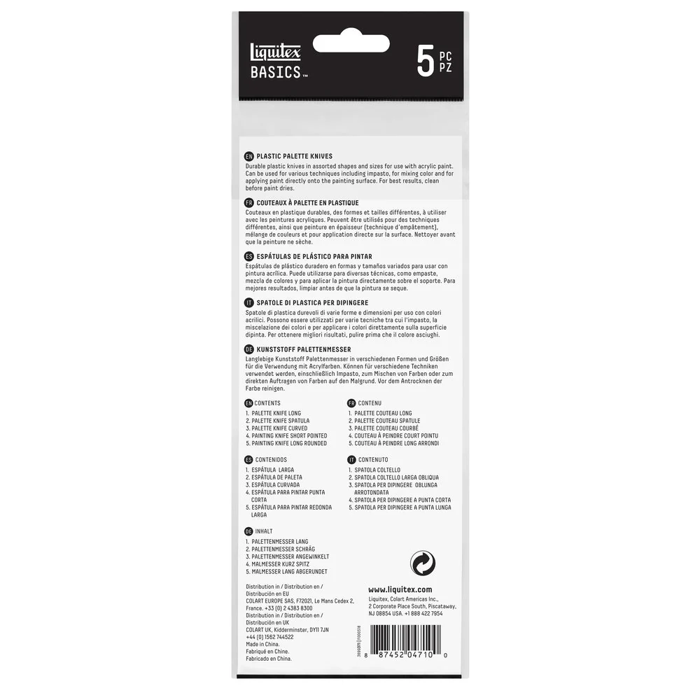 Plastic Painting Knives Set - Image 3