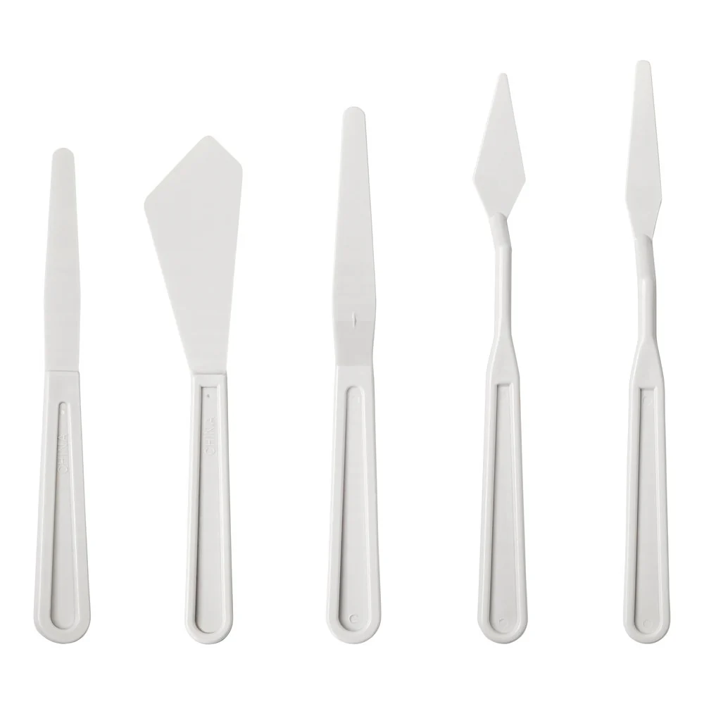 Plastic Painting Knives Set - Image 4