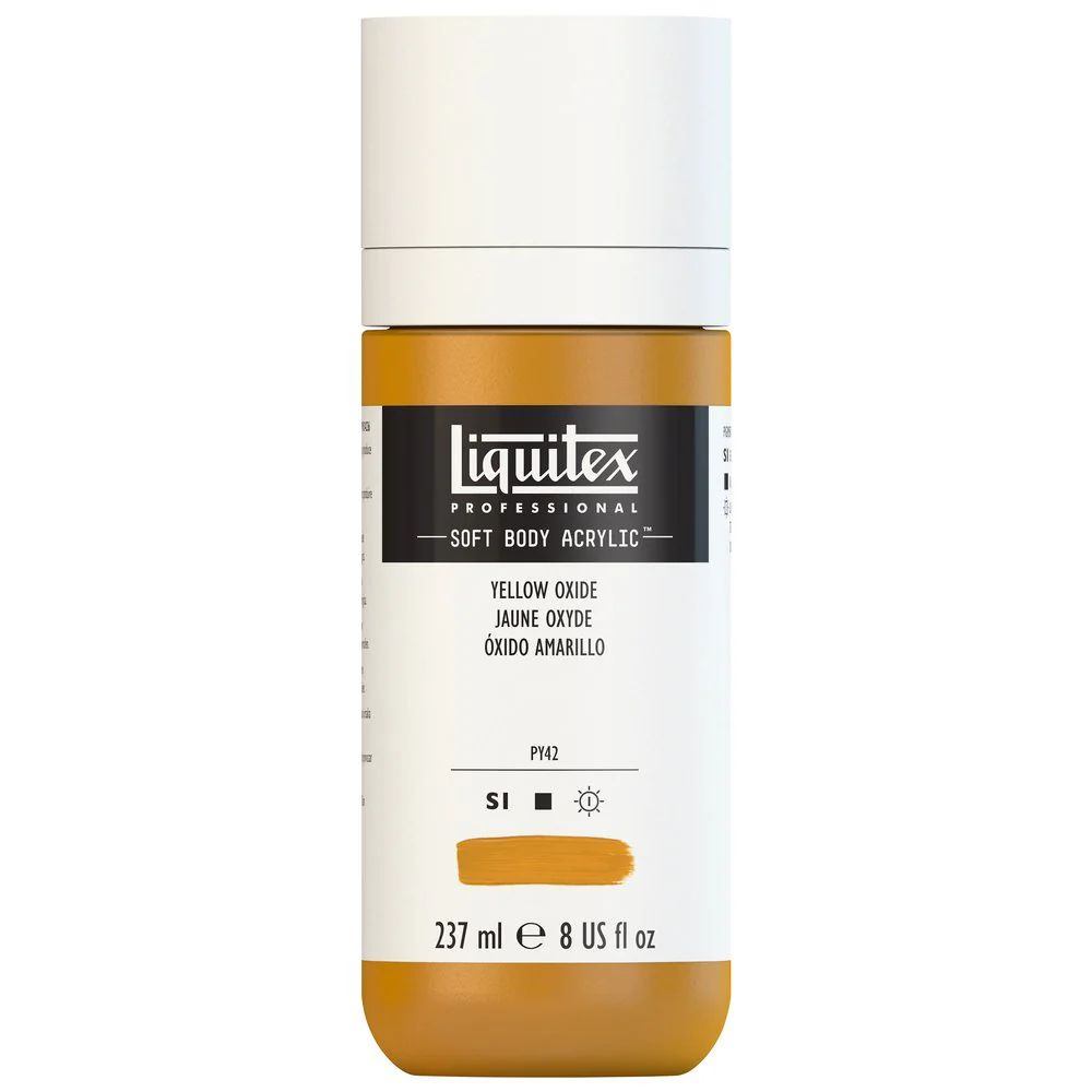 Professional Soft Body Acrylic - Yellow Oxide - Universal - Image 3
