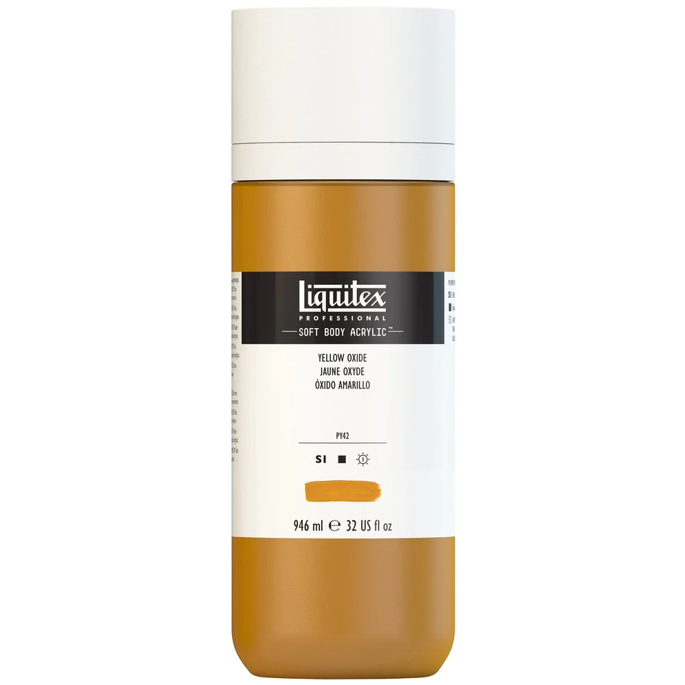Professional Soft Body Acrylic - Yellow Oxide - Universal - Image 4